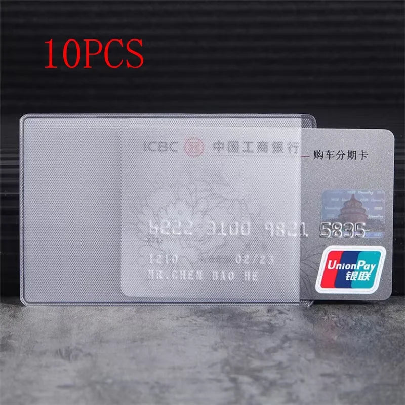 【Hot sales】1-3PCS Passport Protective Cover Transparent Frosted, PVC Material Waterproof Document Case