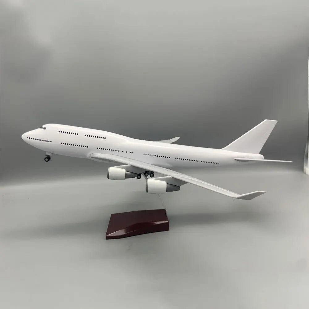 47CM Blank White DIY Airplane Model Kit for Handcraft & Collection B747/777/787/737/AN225/A330/320/C919 Unassembled Plane