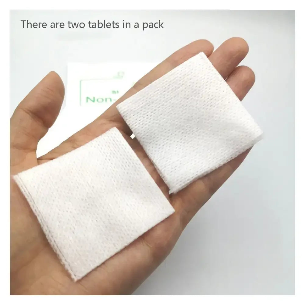 50/100Pcs Non-woven Gauze Pad Sterile Wound Care Supplies Gauze Pad Cotton First Aid Waterproof Wound Dressing First Aid Kits