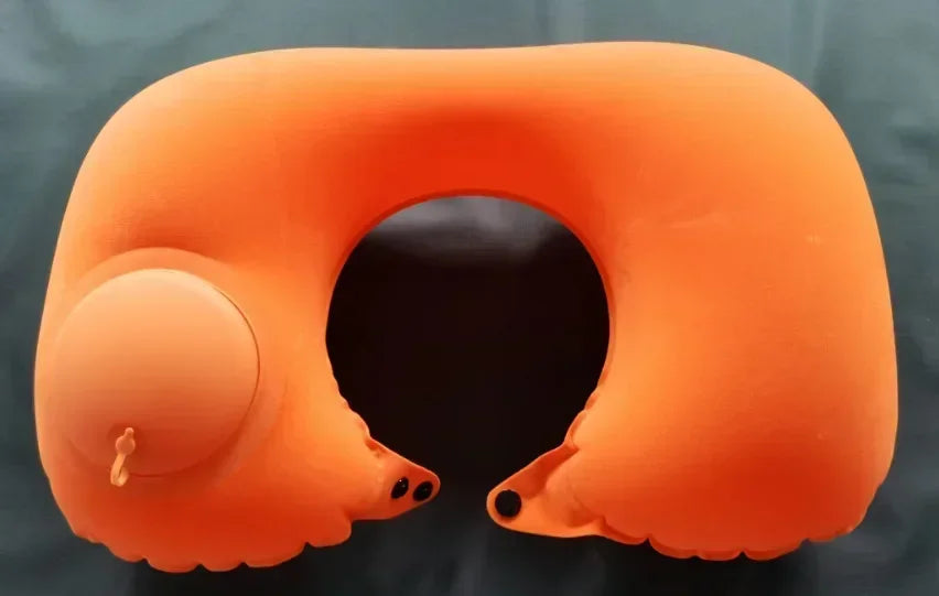 Travel Pillows Inflatable Super Light Portable Neck Pillow U-Shape Automatic Inflatable Cervical Vertebr Pillow 02