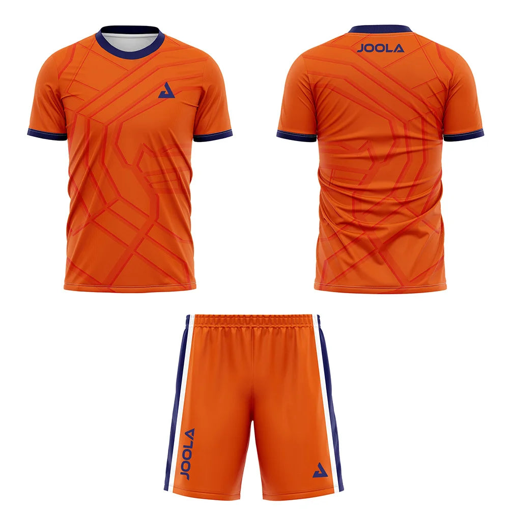 2026 Breathable Quick-drying Men's Table Tennis Apparel Short-sleeved T-shirt And Shorts Set Badminton Drawstring Pocket Shorts