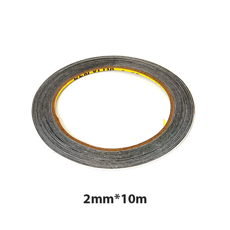 10m Thick 0.3mm Sticker Double Side Adhesive Tape Fix For Cellphone Touch Screen LCD Mobile Phone Repair Tape