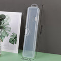 New Toothbrush Box Transparent Organizer Case Travel Portable Toothbrush Holder Plastic Toothpaste Box Storage Container