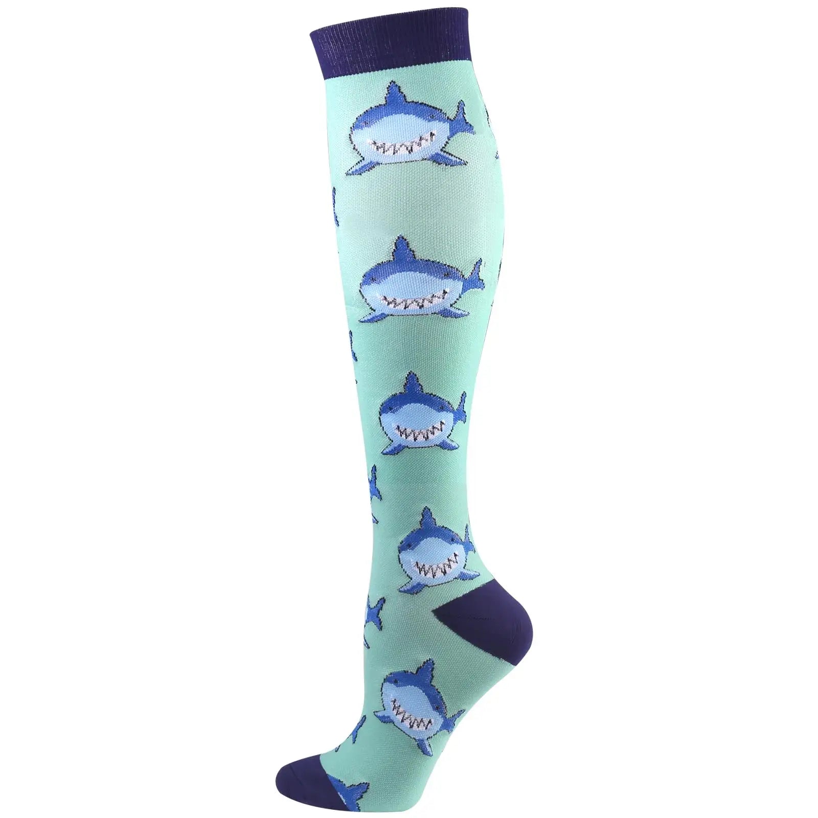 58 Styles Compression Socks Fit For Men Women Nurse Medical Edema Diabetes Varicose Veins Running Hiking Breathable Sports Socks