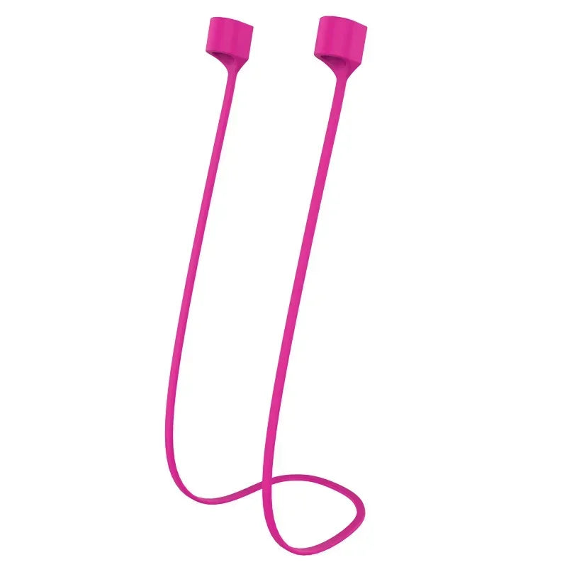 Anti-lost Silicone Headphone Cord Holder Cable Suitable for AirPods 1 2 3 Pro Wireless Bluetooth Headset Neckband Cord Universal