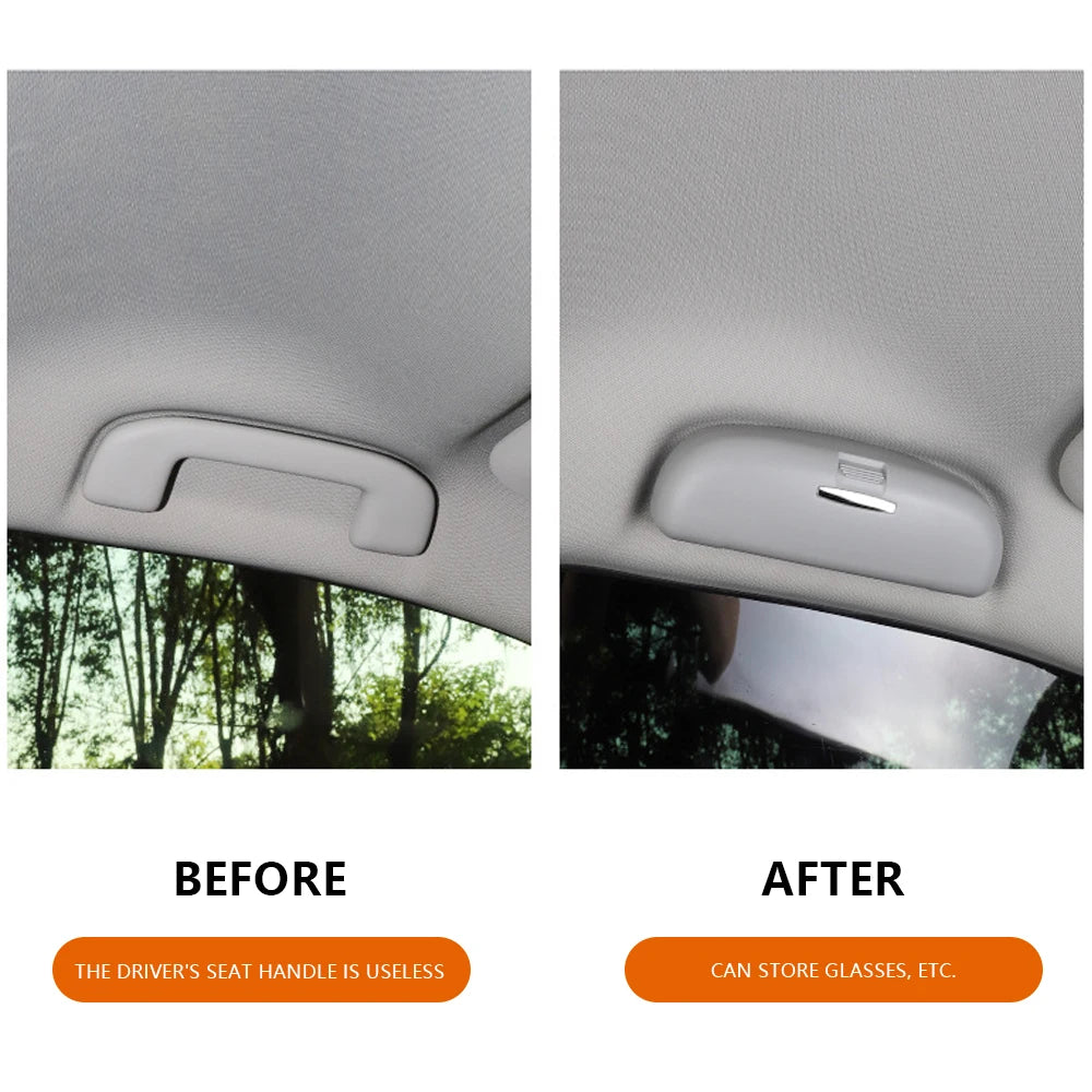 Car Glasses Case Eyeglasses Organizer for Honda Accord City Civic CR-V HRV HR-V FIT JADE Odyssey Elysion 2013 - 2025 Storage Box