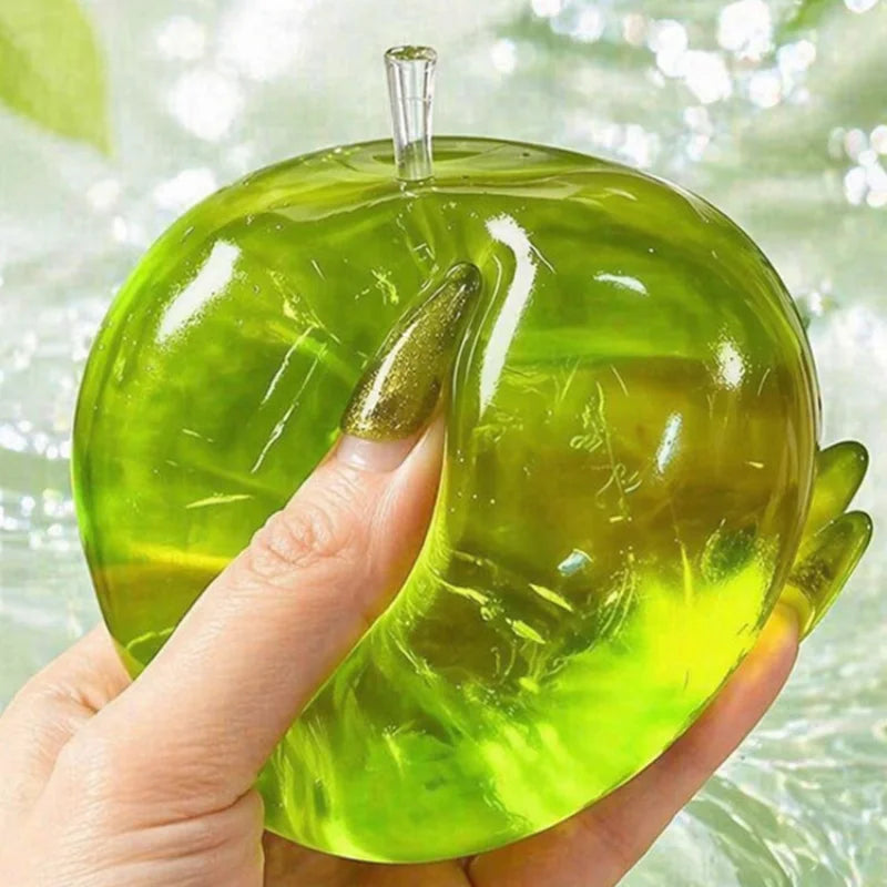 Green Apple Squeeze Toys Plasticity Relieve Stress and Vent Anger Fidget Toys Squishy Elastic Relaxing Gifts for Friends New