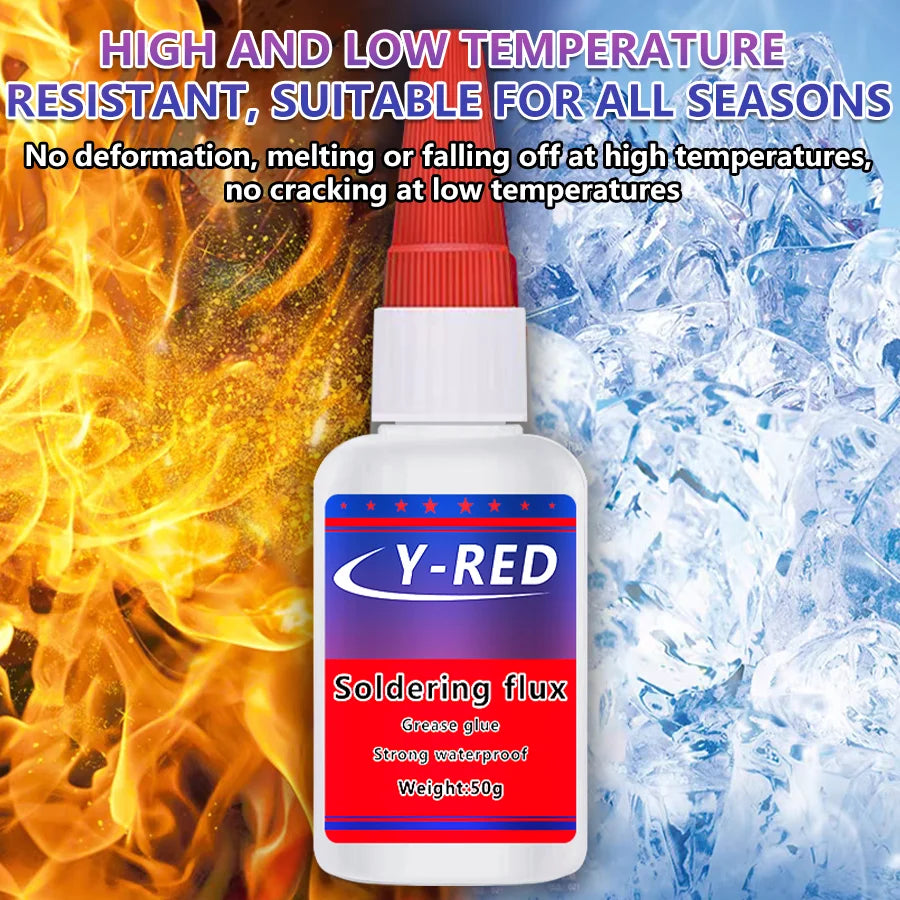 50g Instant Fast Super Glue Universal Welding Adhesive High Temperature Resistant Strong Repair Glue for Metal Ceramic Plastic