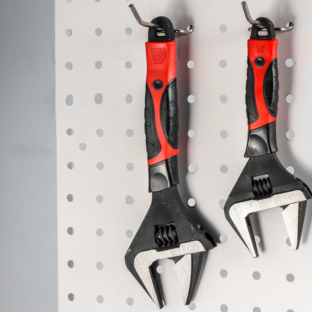 Adjustable Wrench Stainless Steel Universal Spanner Bathroom Wrench Large Open High Quality Plumbing Repair Tool Household