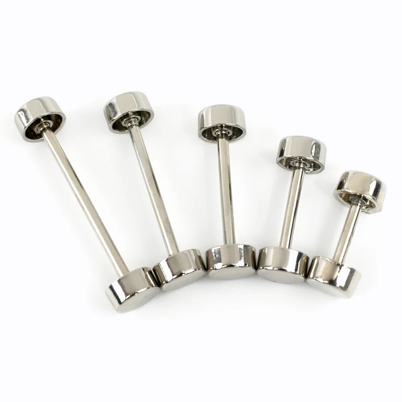10Pcs Deepeel Detachable Wheel Screw Buckle 15-40mm Metal Barbell Clasp HandBag Strap Handle DIY Luggage Hardware Accessories