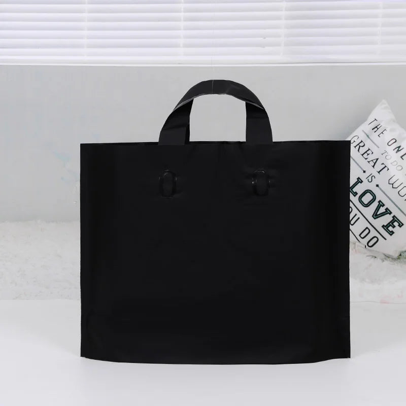 50Pcs Customized gift bags for birthday party wedding plastic bags candy gift boxes for clothes packaging bags for printing logo