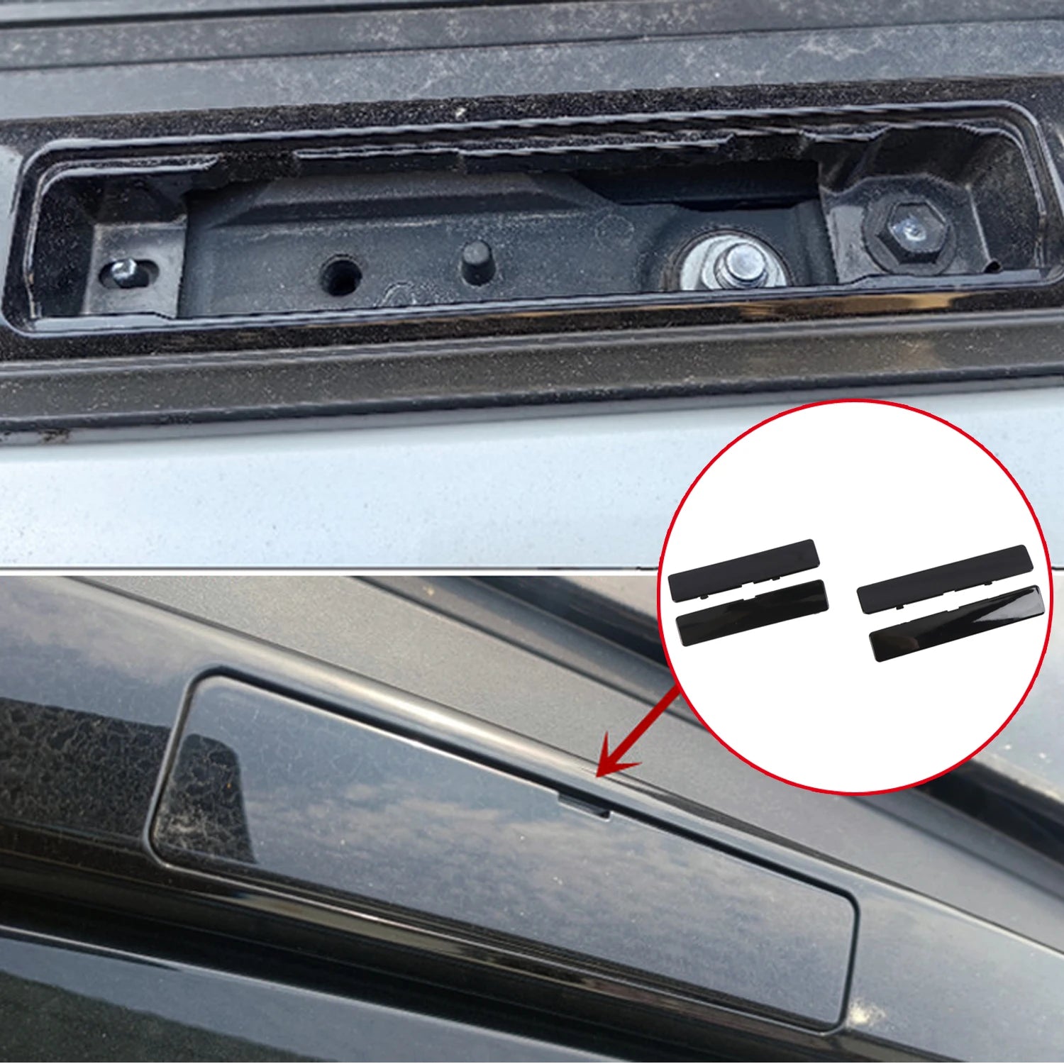 for Toyota RAV4 XA50 2019-2025 ABS Roof Rails Racks Cap Cover Shell Roof Side Garnish Lid Car Accessories 4PCS