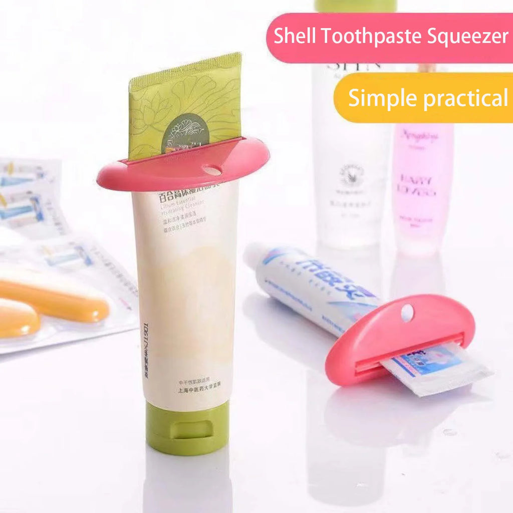 New Type Squeezer Cute Cartoon Manual Toothpaste Dispenser Bathroom Fashion Frog Animal Shape Cleanser Manual Press Lazy Essenti