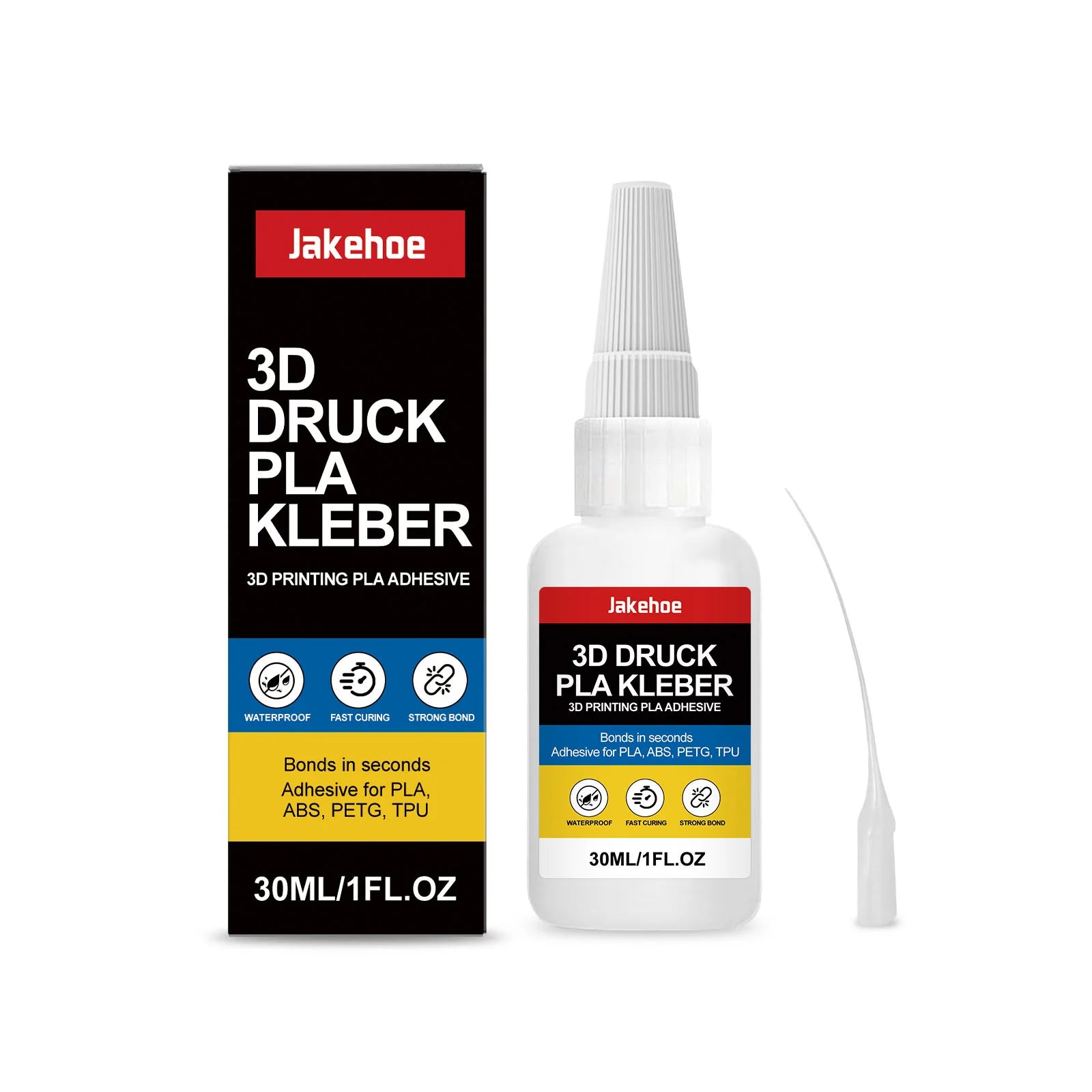 3D Printing Assembly Glue Low Odor Easy Apply Strong Bond Multi Material PLA ABS PETG Resin Model Craft Repair Adhesive
