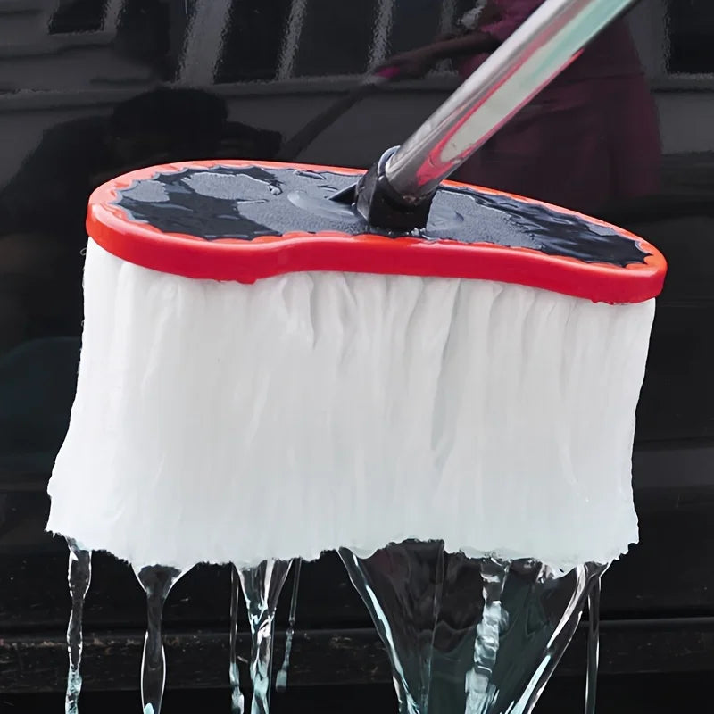 Car Wash Brush Soft Bristle Dust Removal Wash Mop Cleaning Tool for Cars RV Truck