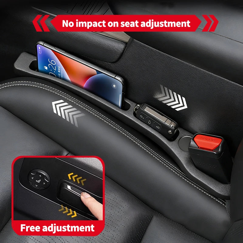 Fit for  Hyundai Tucson，Special Car Seat Gap Filler, 2Pcs Leak Proof Strip, Storage Organizer for Phone & Key, Perfect Fit
