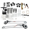 12V Universal Electric Power Window Lift Regulator Conversion Kit for 2 Door Pickup SUV Truck Van Car