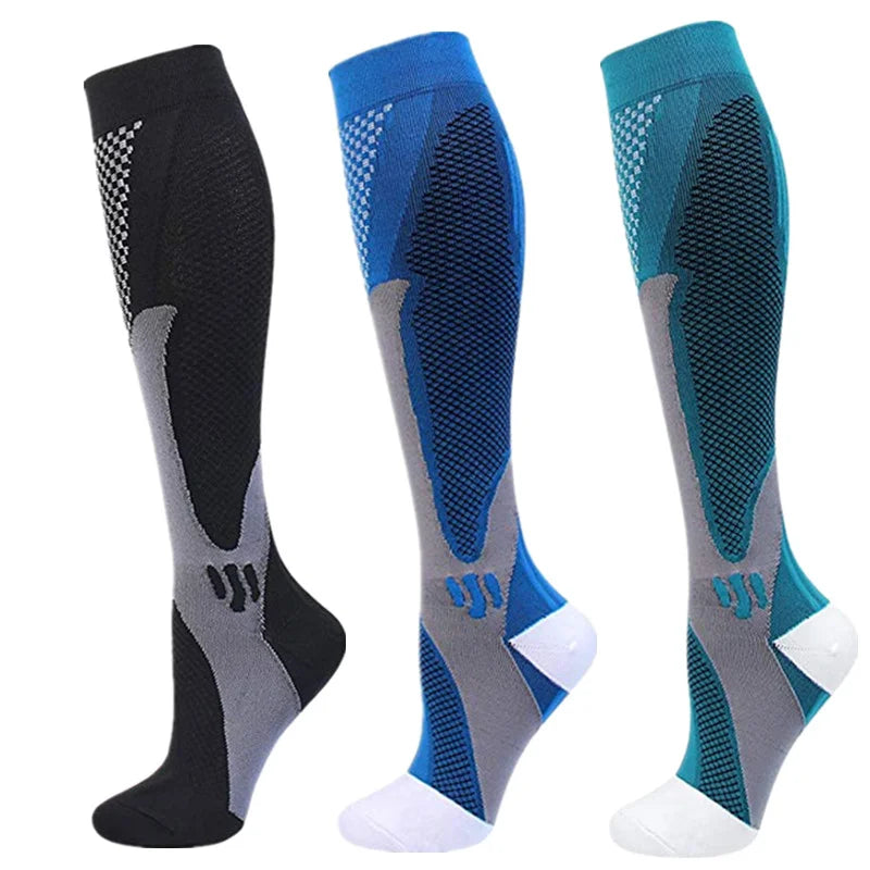 Compression Socks Running Football Sports Medical Nursing Socks for Flight Travel Pregnancy Edema Diabetes Varicose Veins Socks