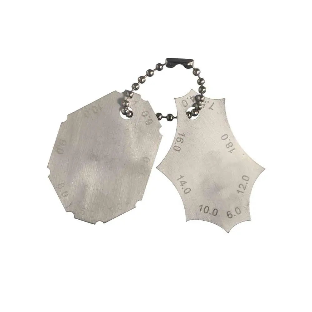 Tee Joint Welding Gauge Throat Depth Fillet Weld Weld Gauge Leg Length Stainless Steel Welder Inspection Ruler