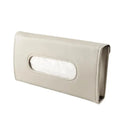 Car Sun Visor Tissue Box Holder - PU Leather Auto Napkin Case, Multi-use for Sun Visor, Dashboard, Armrest, Seat Back