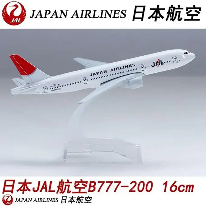 16CM 1/400 Diecast Alloy B777  Airplane Model Toy Plane Collected Gift Series Static aircraft model for Collectible Display