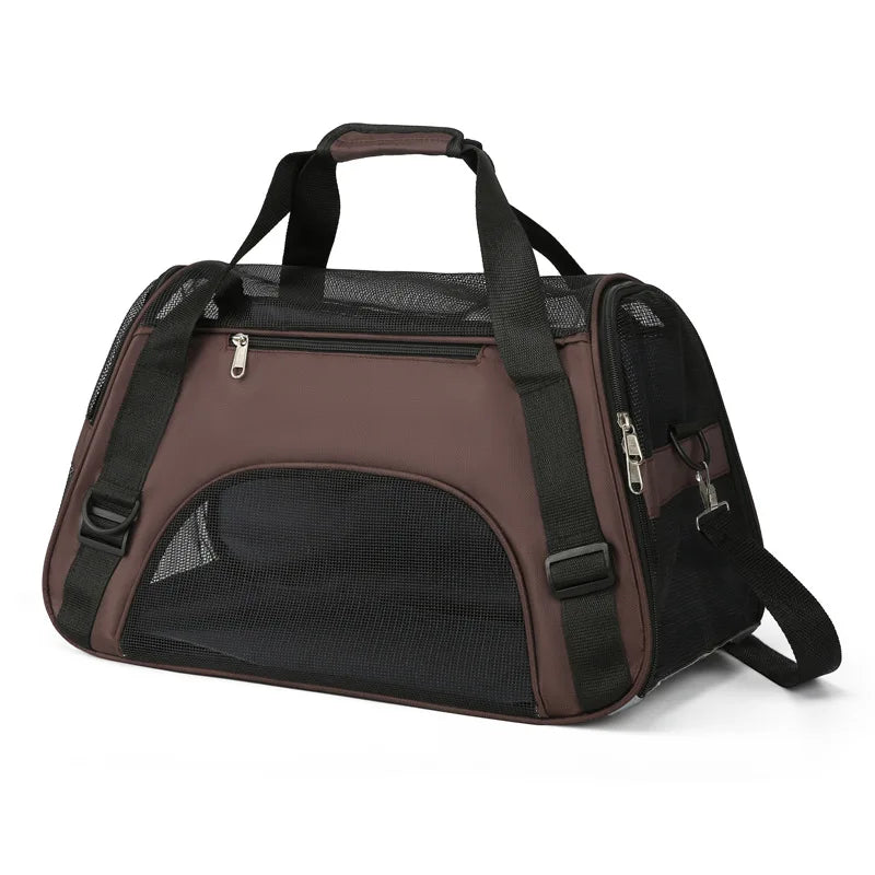 Breathable Pet Carrier Bag Summer Portable Shoulder Handbag for Cat Dog Outdoor Travel