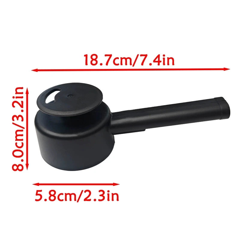 Steam Diverter Compatible with Thermomix TM7 – 360° Rotating Steam Deflector with, Kitchen Cabinet Protection