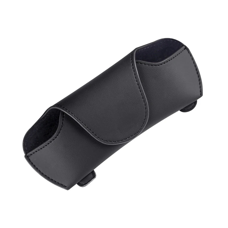 For Porsche Macan Cayenne Panamera Cayman Boxster 911 Taycan Car Sunglasses Clip Glasses Box Auto Interior Accessories