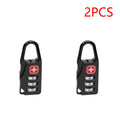 40-1PCS Mini Security Customs Lock Combination Code Number Lock Padlock Password Padlock for Suitcase Drawer Cabinet Luggage Zip