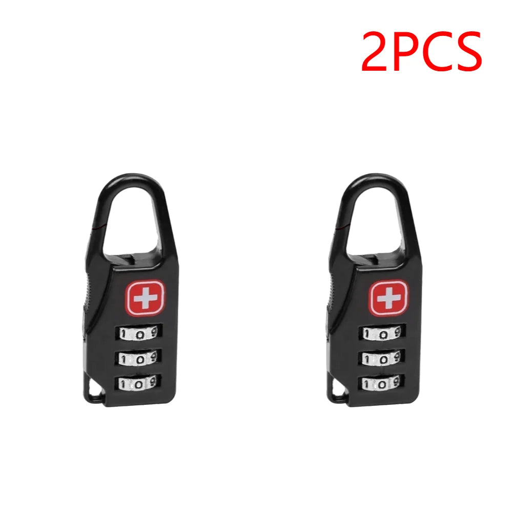 40-1PCS Mini Security Customs Lock Combination Code Number Lock Padlock Password Padlock for Suitcase Drawer Cabinet Luggage Zip