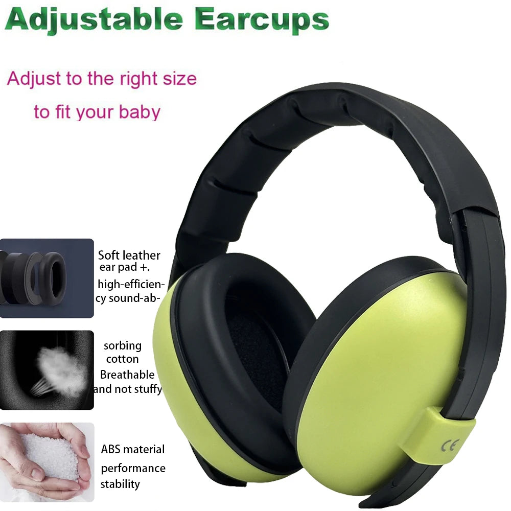 Baby Ear Muffs Noise Cancelling Headphones For Infants, Safe & Comfortable Hearing Protectionbaby Shower Family Decorations