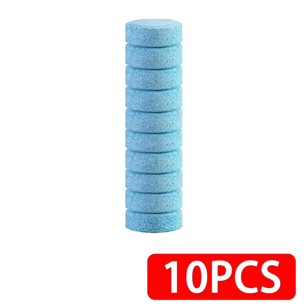10/20/30/40/50/100pcs Car Windshield Glass Solid Cleaner Windscreen Wiper Effervescent Tablets Toilet Cleaning Car Accessories