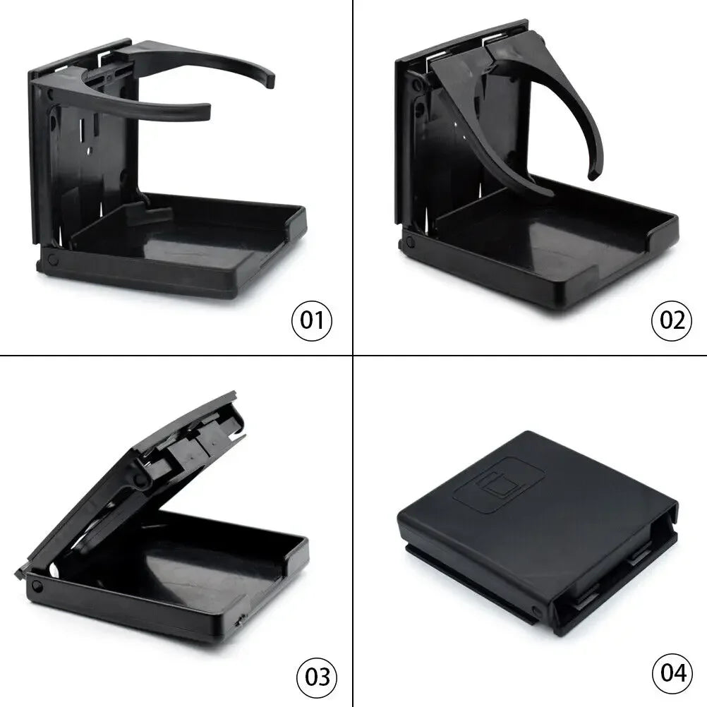 Universal folding cup holder,beverage bottle placement accessory,foldable,lightweight,easy to install,Suitable for car and truck