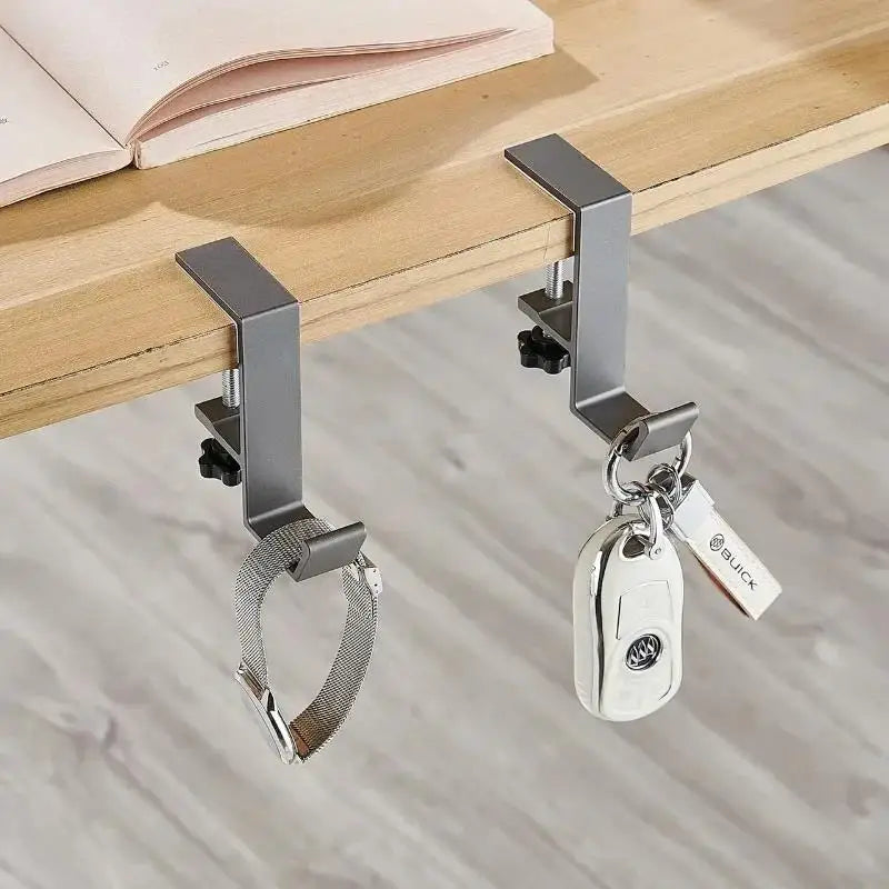 Multi-functional Desk Edge Hook Punch-free Game Headset Bag Hanger Key Backpack Storage Hanging Hook For Home Office Organizer