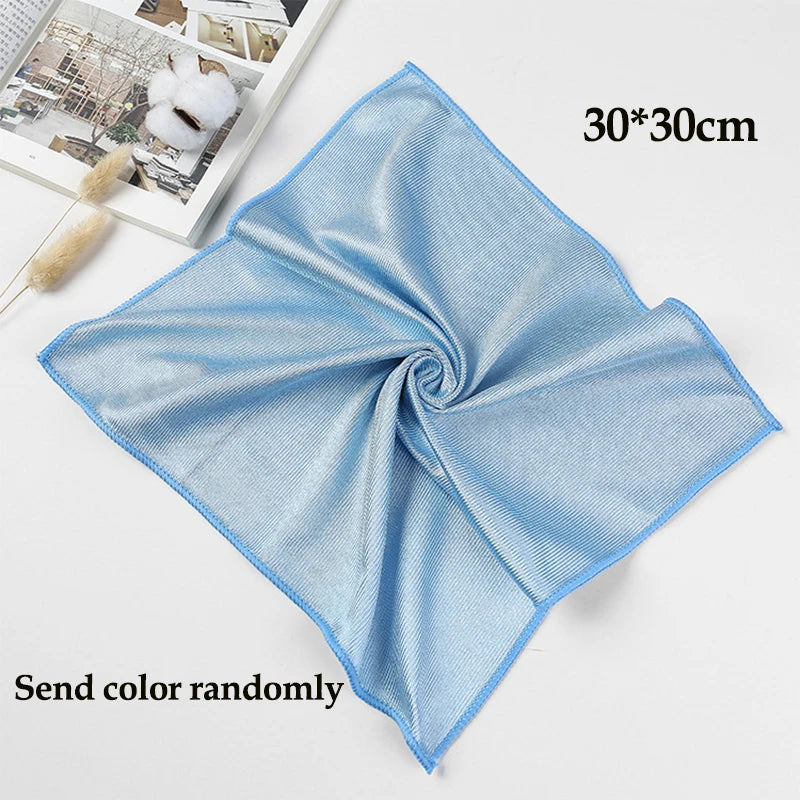Car Glass Cleaning Tools Towel Chiffon Microfibres Voiture Absorbent Cloth Auto Glass Cleaning Towels Wash Car Cleaning Gadget