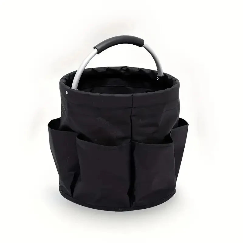 Storage Baskets Outdoor Handbag Travel Storage Toiletry Organizer Bag With Handle Foldable Picnic Basket Portable Garden Tools