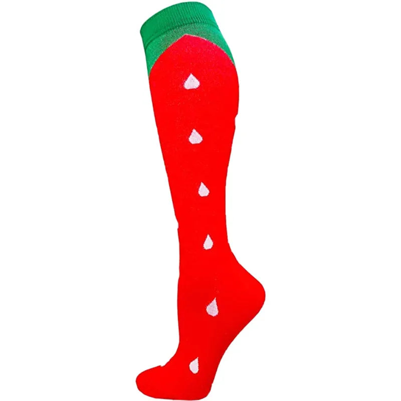 Compression Stockings Men Women Crossfit Golfs For Running Anti-slip Outdoor Sports Compress Nursing Varicose Veins Anti Fatigue