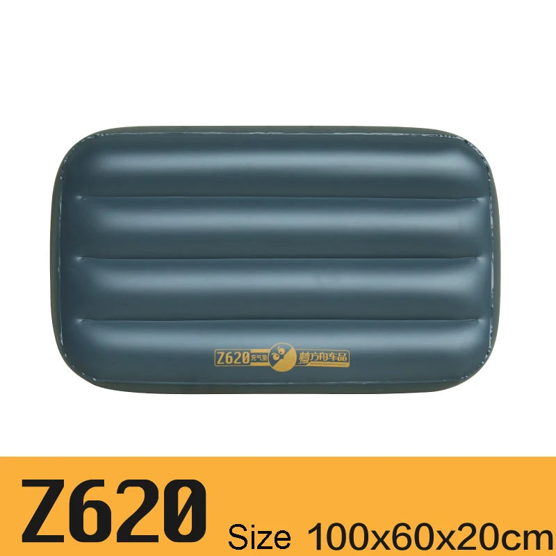Car Inflatable Bed With Trunk Booster Cushion Artifact Rear Mattress Kids Sleeping Bed Travel High Speed Rail Aircraft Can Use