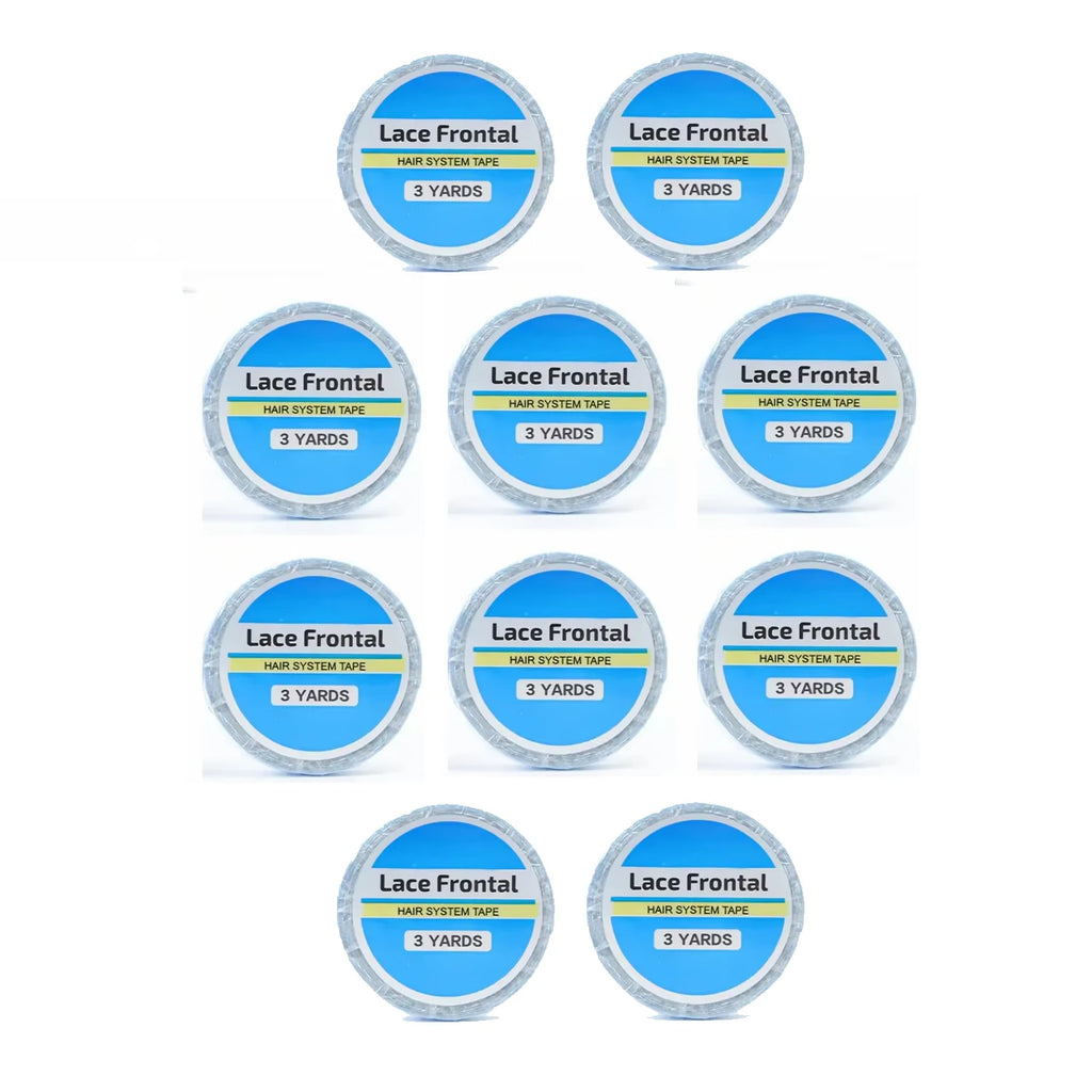 5PC Lace Front Support Wig Tape Double Sided Waterproof Super Hold Adhesive for Lace Front Wig Toupee,Hair Pieces,Hair Extension