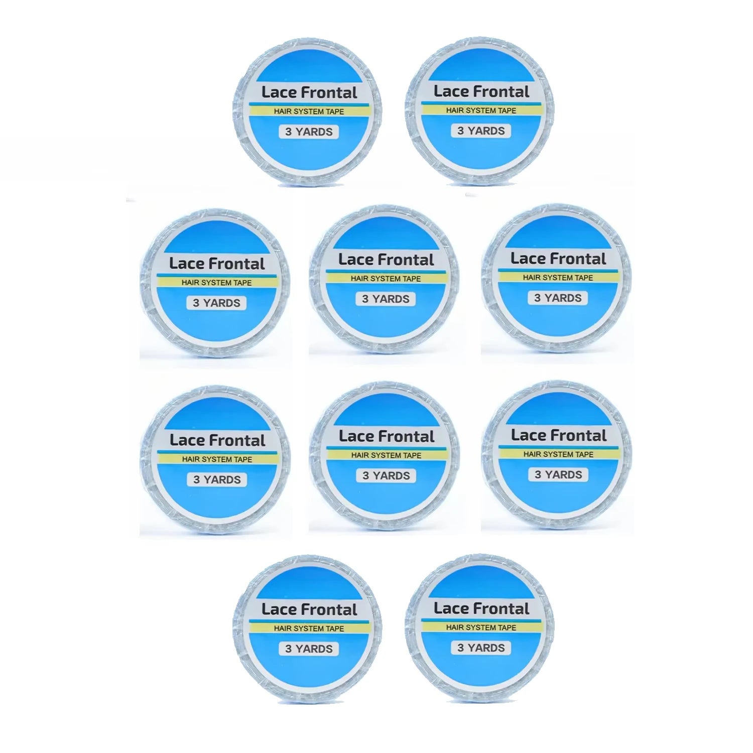 5PC Lace Front Support Wig Tape Double Sided Waterproof Super Hold Adhesive for Lace Front Wig Toupee,Hair Pieces,Hair Extension