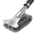 BBQ grill cleaning brush steel wire brush for cleaning BBQ grill and BBQ stove steel brush specialized cleaning tool for BBQ