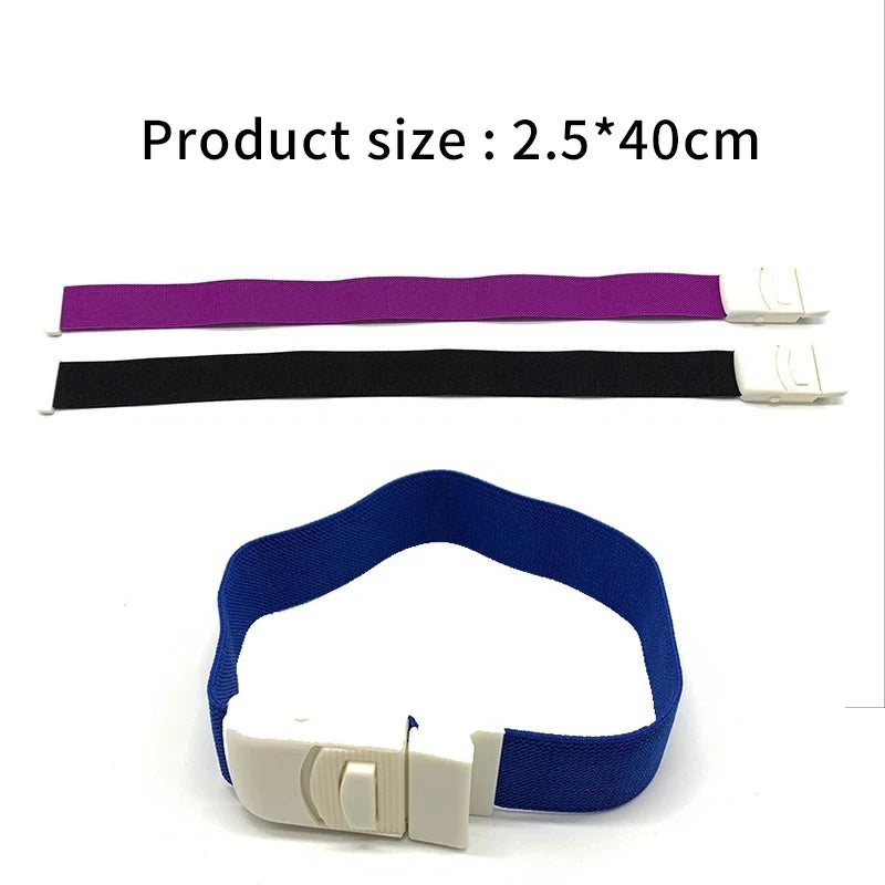 1pcs-10pcs Aid Colorful Emergency lock tourniquet Nursing rescue kit Medical tourniquet First aid outdoor camping survival kit