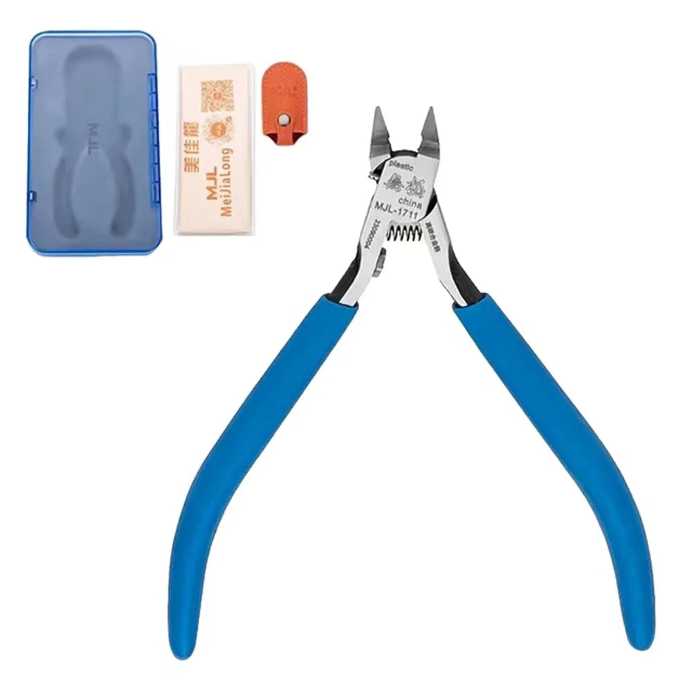MJL M-1711 Model Nippers Ultra-Thin Single-Edged Gundam Model Building Tools for Beginners To Repair and Fix Plastic Models