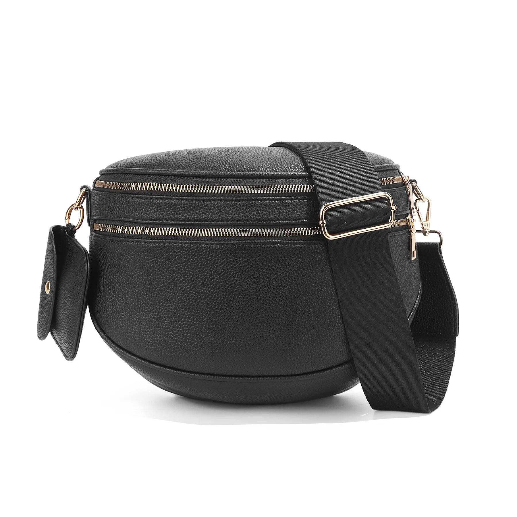 New checkered crossbody bag, shoulder bag, large-capacity shell bag