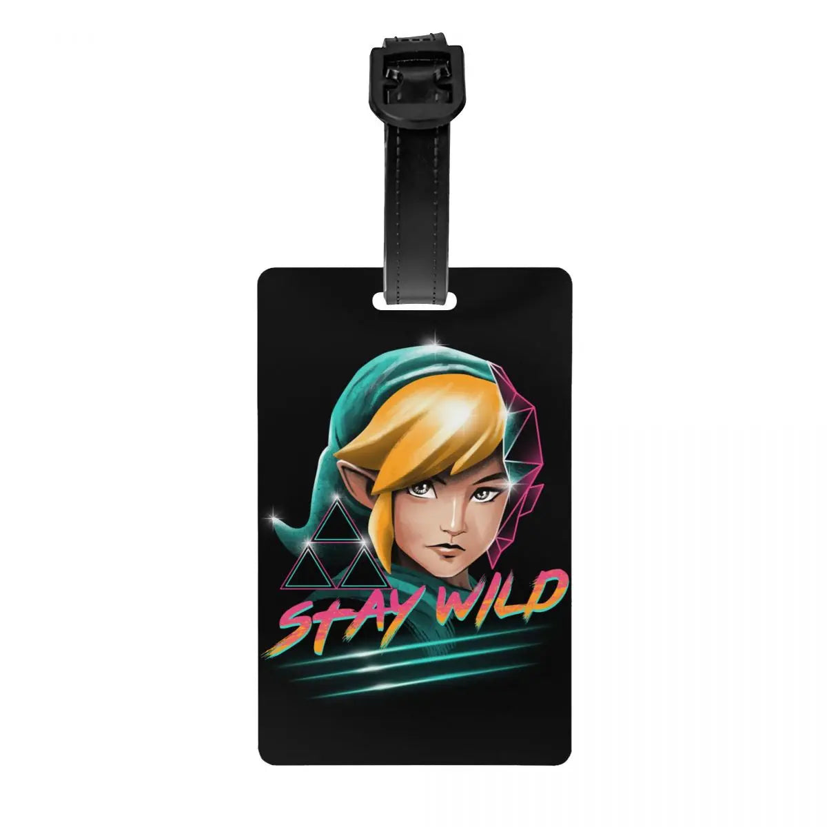 Custom The Legend Of Zeldas Luggage Tag Privacy Protection Anime Game Baggage Tags Travel Bag Labels Suitcase