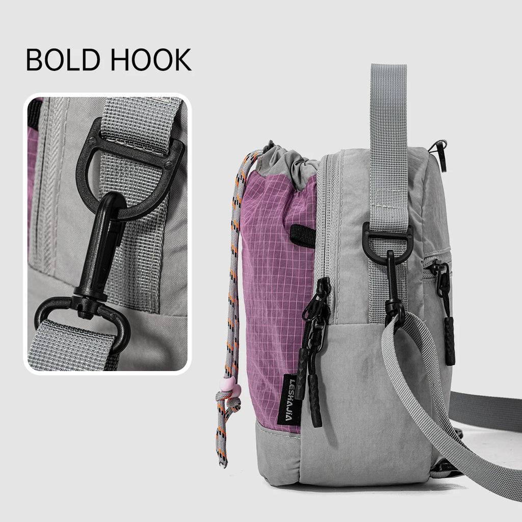 Multifunctional Camping Backpack, Women's Cross-Body Bag, Outdoor Sports Cycling Water Bottle Bag, Lightweight Mobile Phone Bag, Lightweight for Commuting