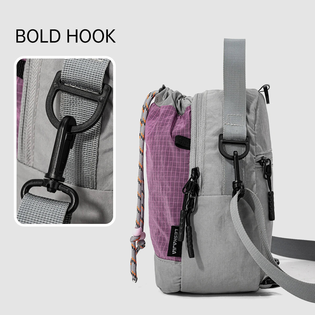 Multifunctional Camping Backpack, Women's Cross-Body Bag, Outdoor Sports Cycling Water Bottle Bag, Lightweight Mobile Phone Bag, Lightweight for Commuting