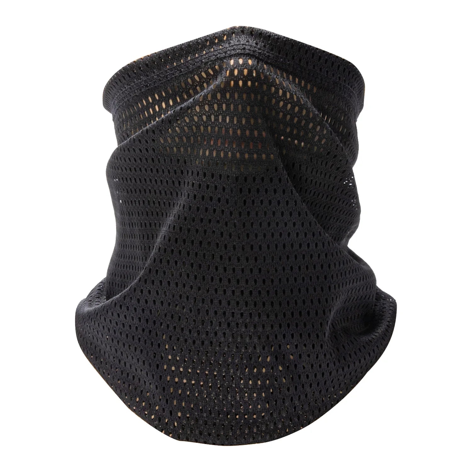 Camo Windproof Neck Gaiter Scarf Outdoor Sports Half Face Mask Running Skiing Cycling Bandana Breathable Motorcycle Mask
