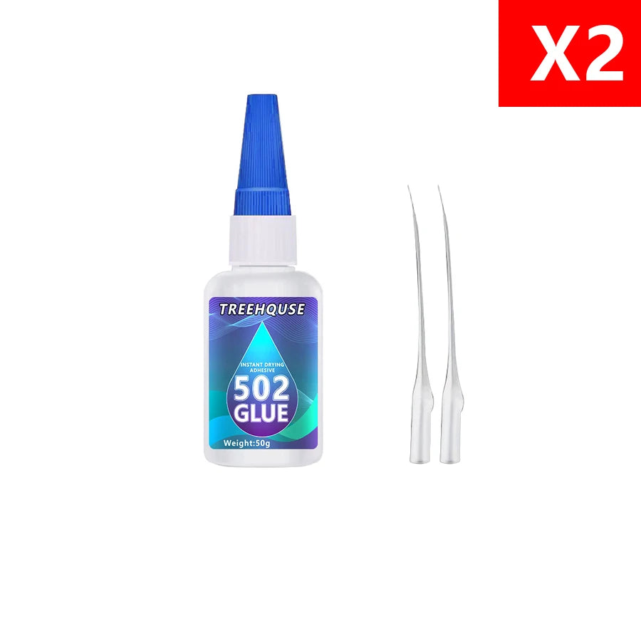 502 Glue 35-50ml Super Strong Instant Adhesive Fast Dry Universal Repair for Metal Wood Rubber Ceramic Plastic