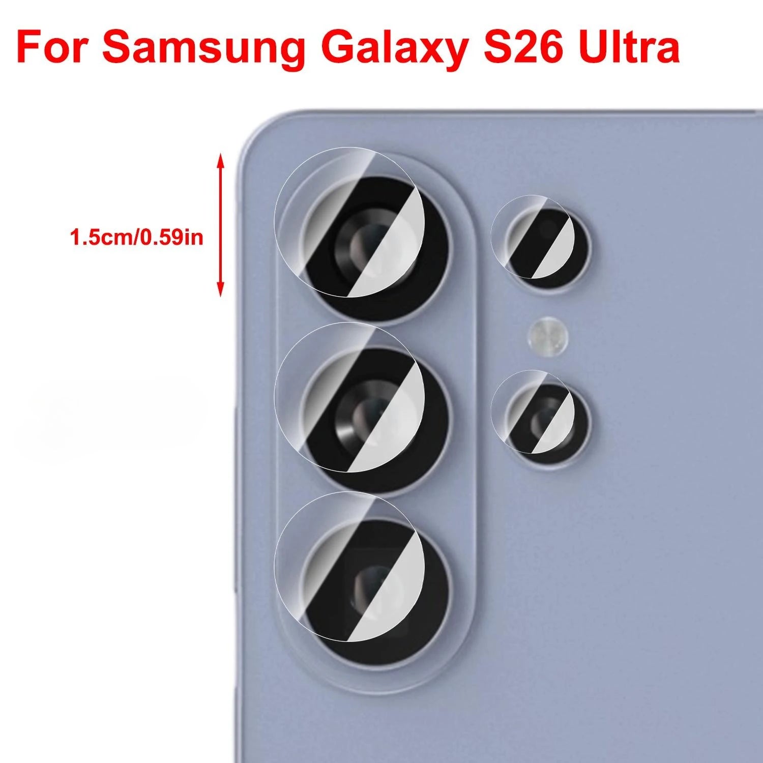 For Samsung Galaxy S26Ultra S26Plus Back Camera Lens Screen Protector HD Clear Len Tempered Glass Films For Galaxy S26 5G